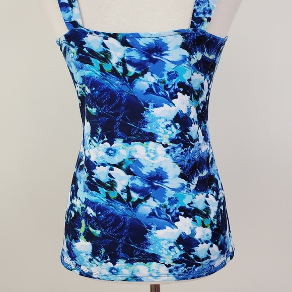 WHBM Floral Ruffle Front Cami - Picture 12 of 13